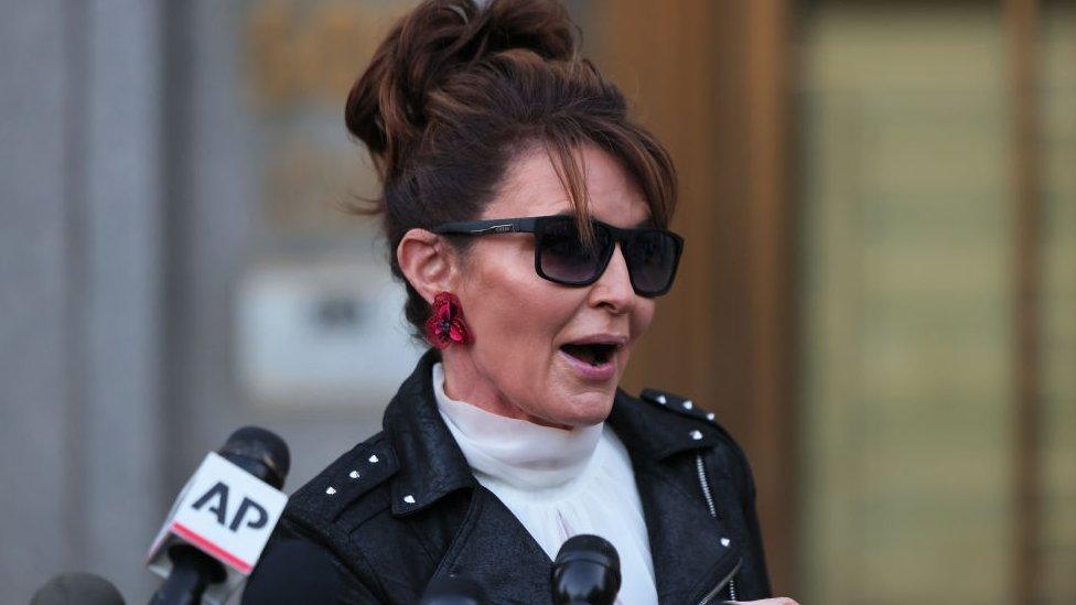 Image shows Sarah Palin