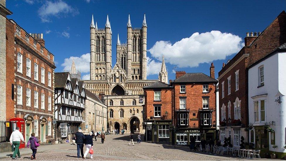 View of Lincoln Cathedral