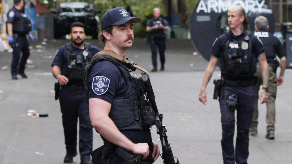 Three dead and several injured in shooting at food festival near Seattle's Space Needle