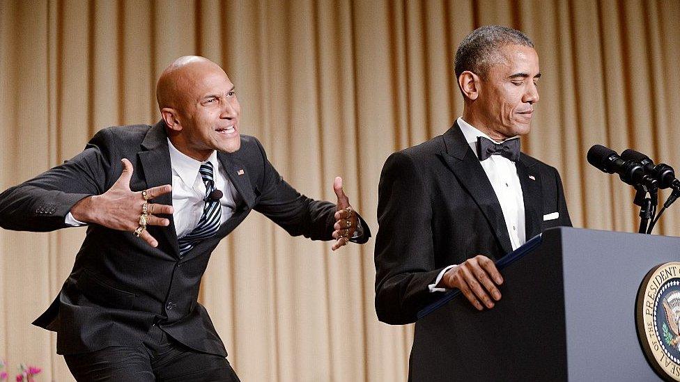 Luther, anger translator, with Obama