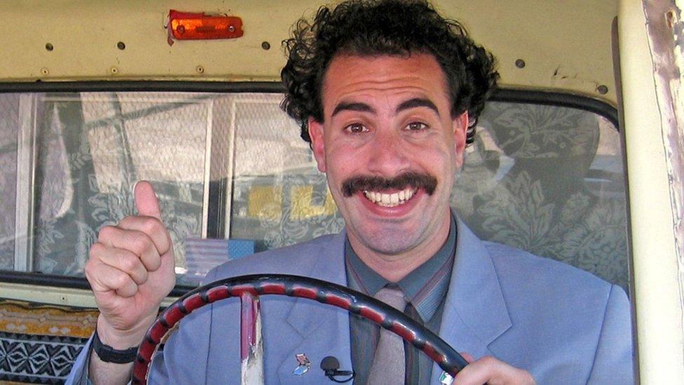 Sacha Baron Cohen as Borat