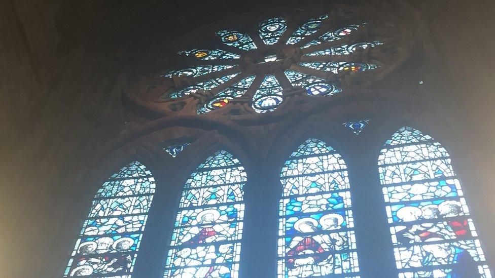 East window