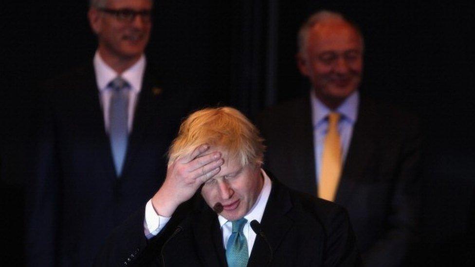 Boris Johnson wins the 2012 mayoral election