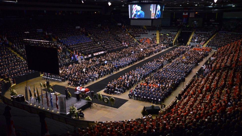 John Davidson funeral