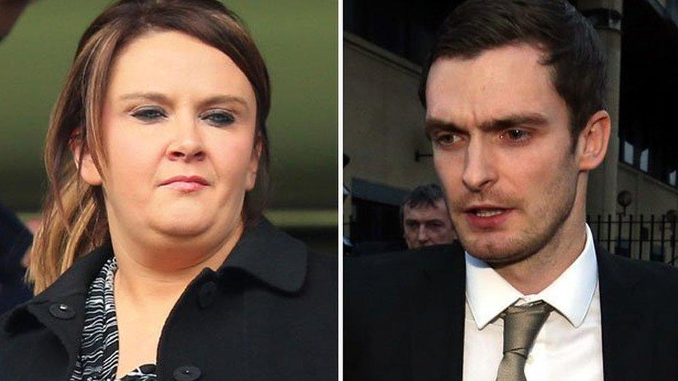 Margaret Byrne and Adam Johnson