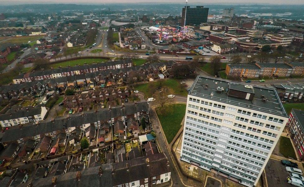 Stoke-on-Trent skyline