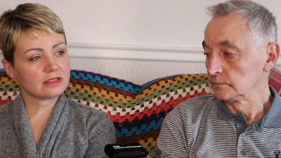 Natalie Parkes-Thompson and Tony Parkes