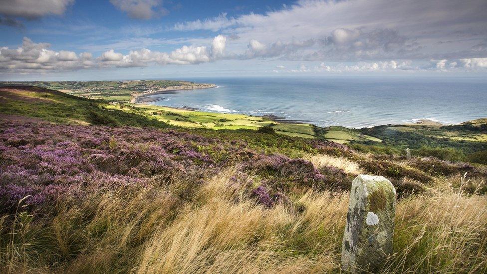 Robin Hoods Bay from Ravenscar