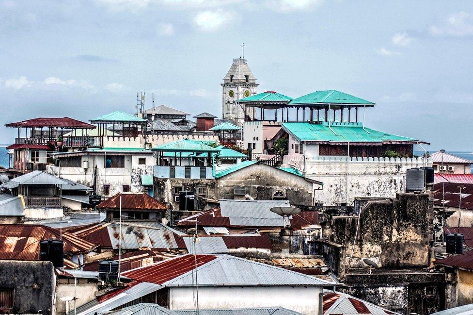 Stone Town's skyline