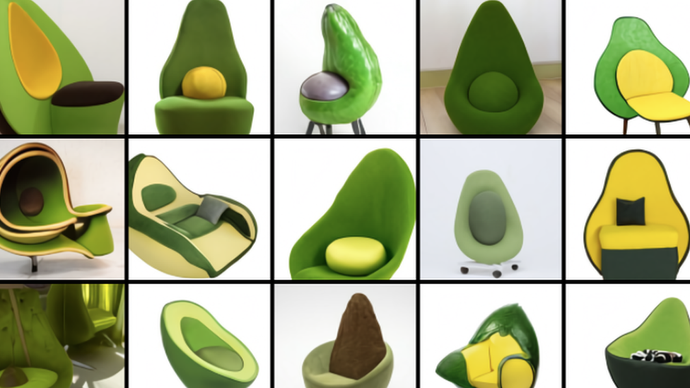 Armchair avocados