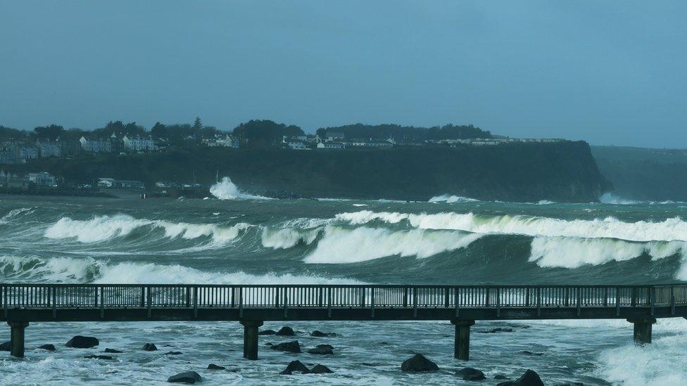 Ballycastle waves, 21st Feb