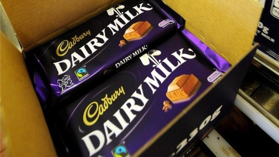 Dairy Milk bars