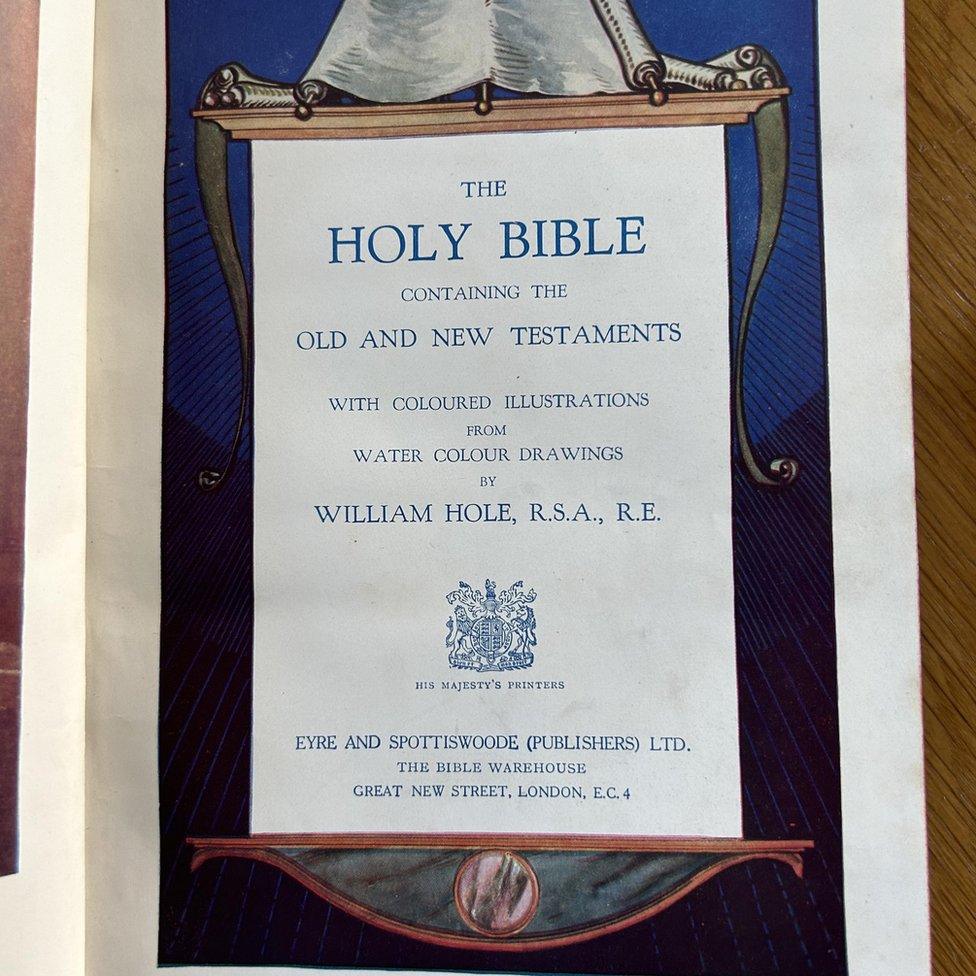 Family bible illustrated by William Hole