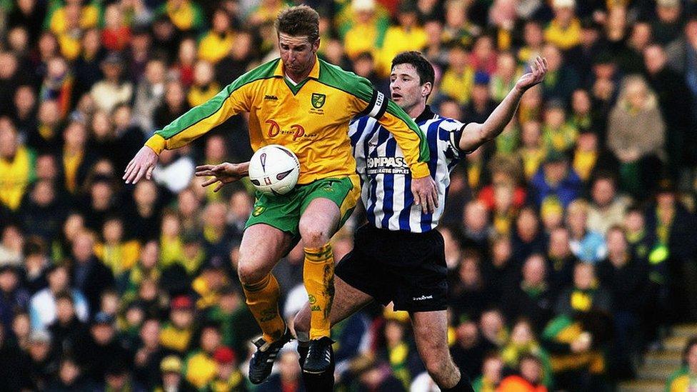 Iwan Roberts at Norwich City