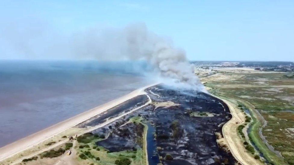 Wild Ken Hill fire