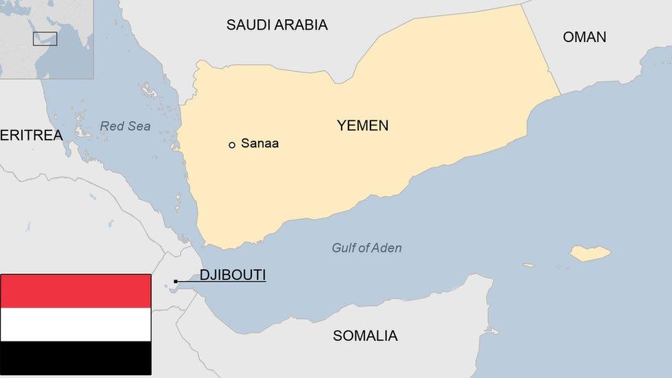 Map of Yemen