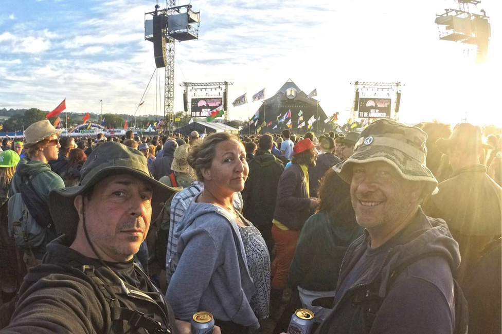 Ruth at Glastonbury