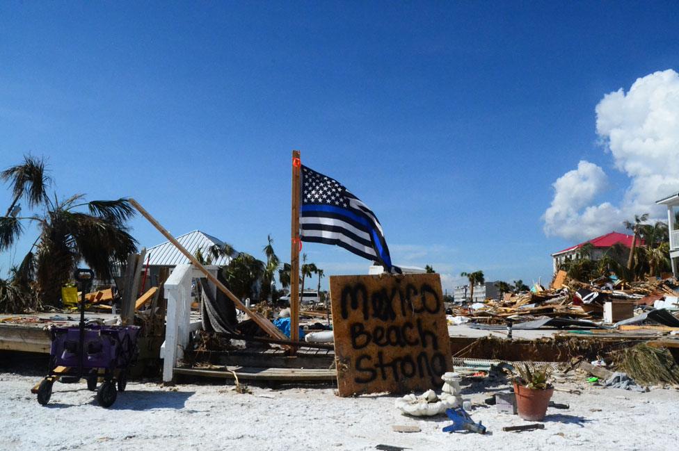 Devastation in Mexico Beach