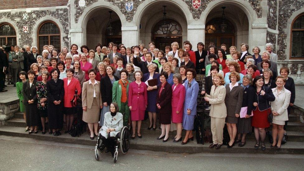 Labour women in 1997