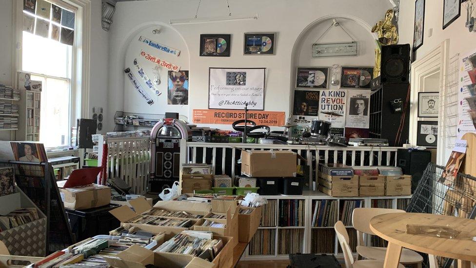 The Attic record store