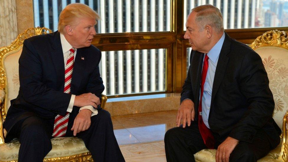 Trump and Netanyahu