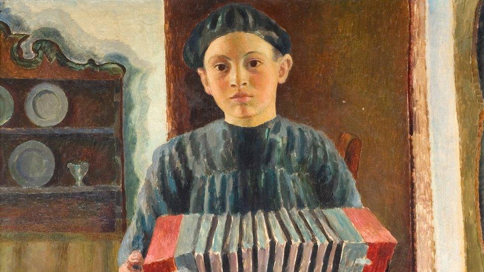 Spanish Boy by Dora Carrington