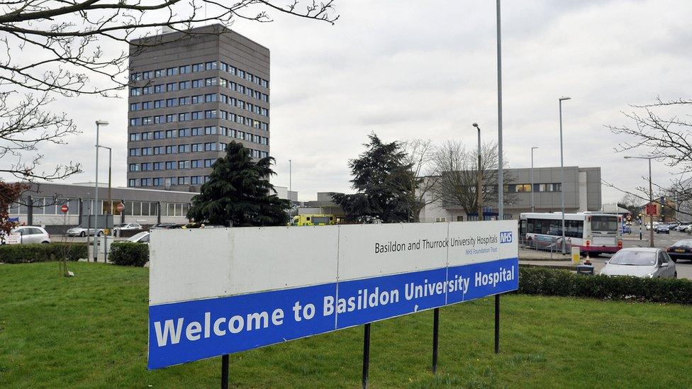 Basildon hospital building