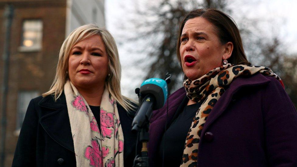 Michelle O'Neill and Mary Lou McDonald