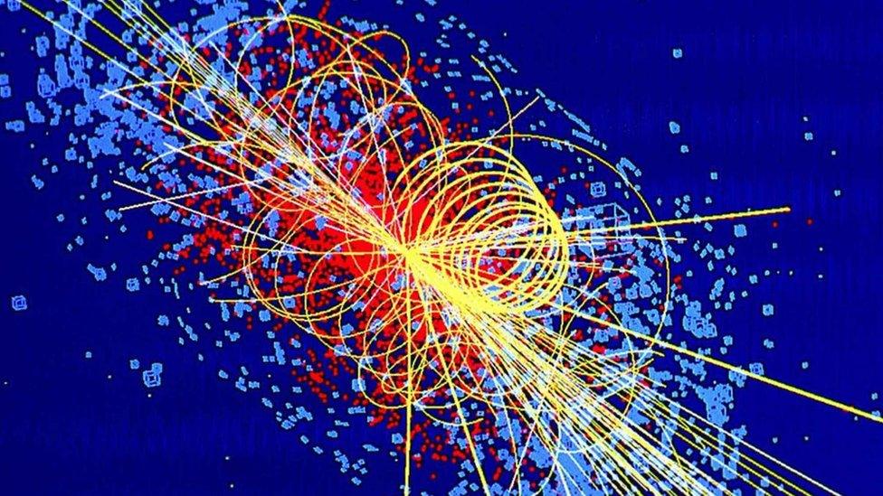 Particle collision