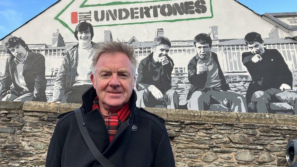 The Undertones drummer Billy Doherty.