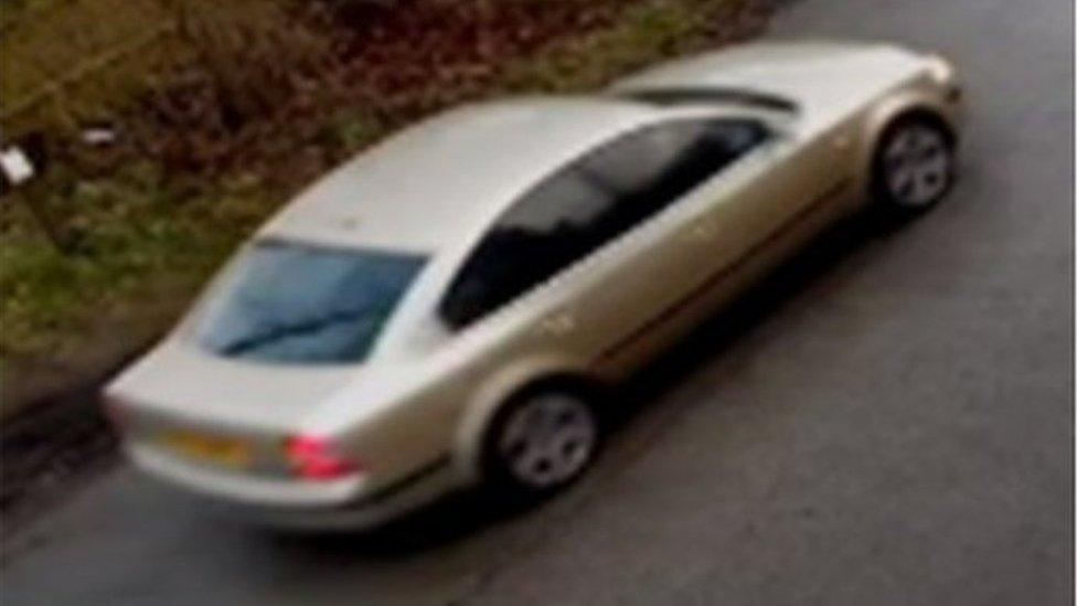 GMP release photograph of car as part of the investigation into missing Alisha Apostoloff-Boyrin