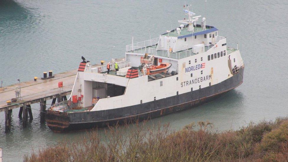 MV Jireh at Portland Port