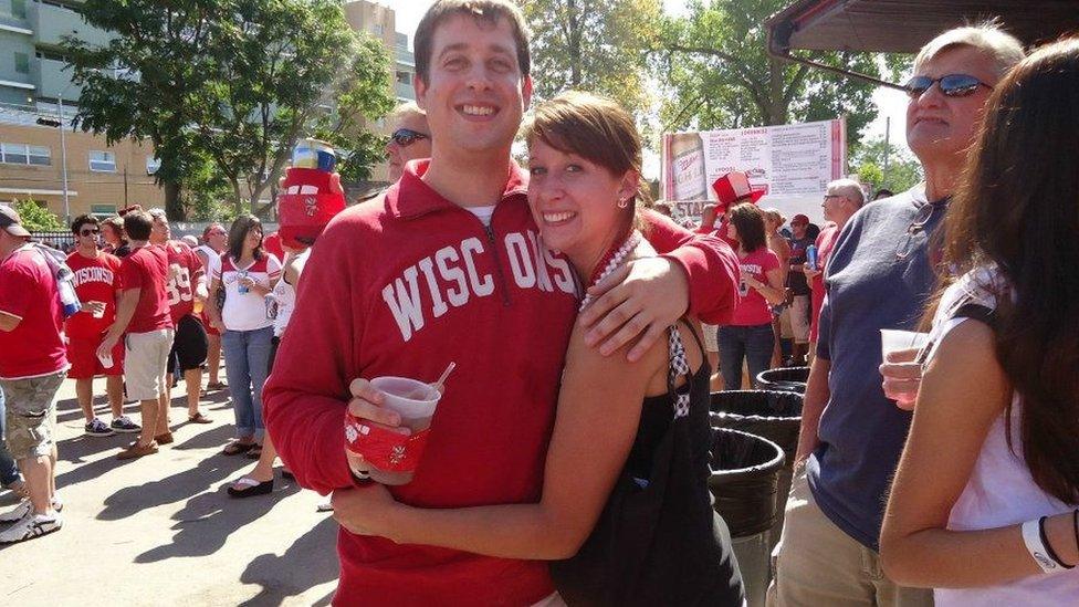 Ruth and her brother Mike Murray