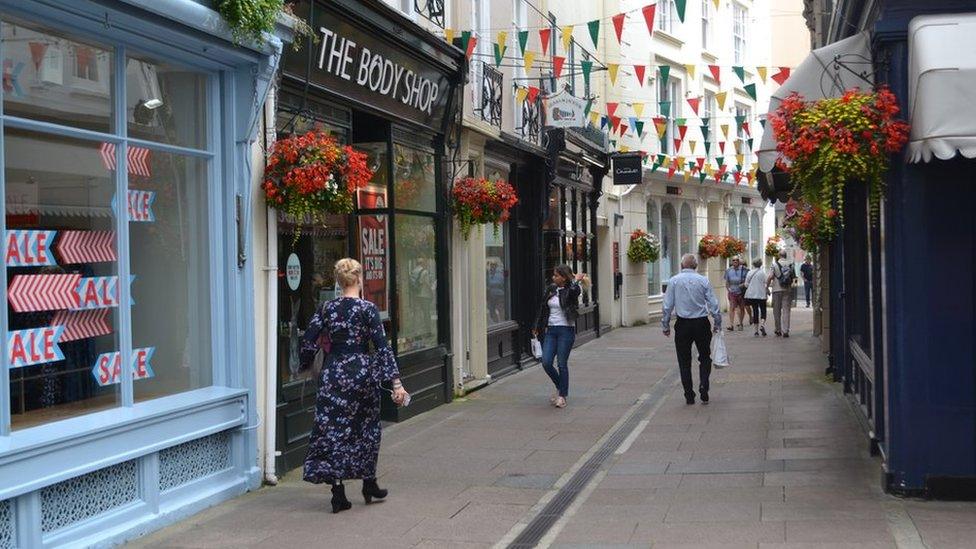 Guernsey arcade