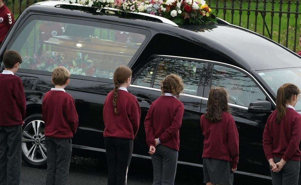 Leona Harper funeral service in Ramelton, Donegal