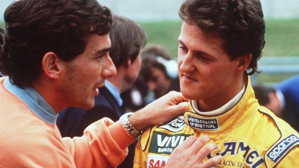 senna and schumacher