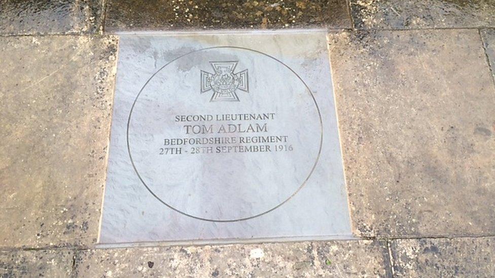 Commemorative stone