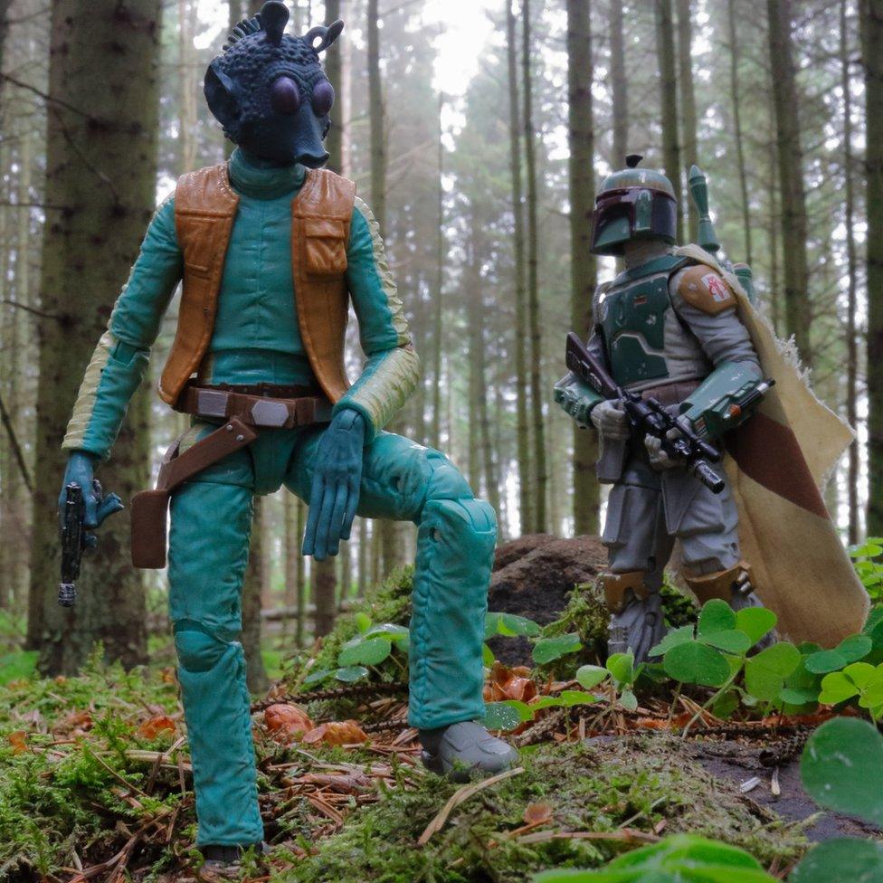 Greedo and Boba Fett