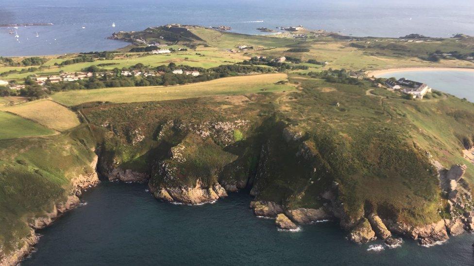 Alderney aerial