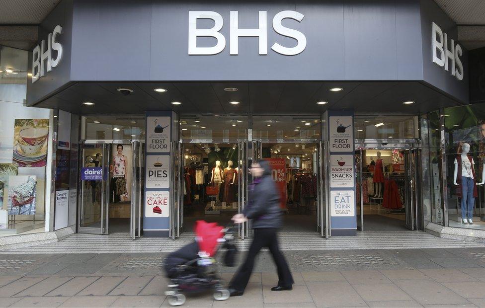 BHS shop