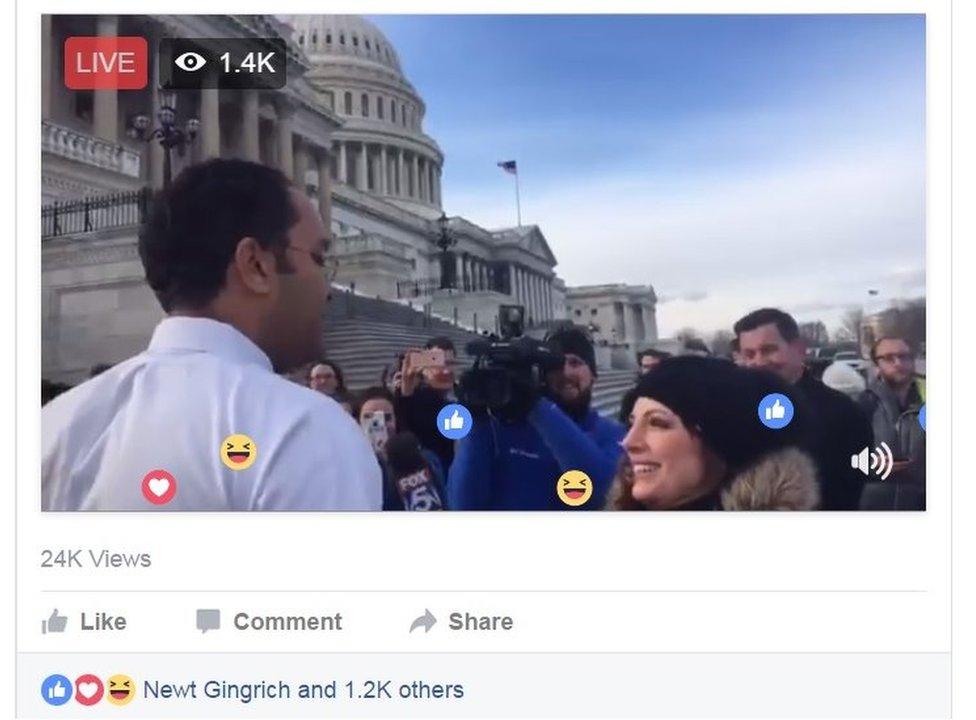 Will Hurd talks to reporters ouside of the Capitol building