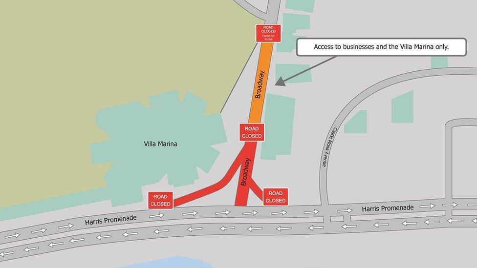 Illustration of Broadway junction closure