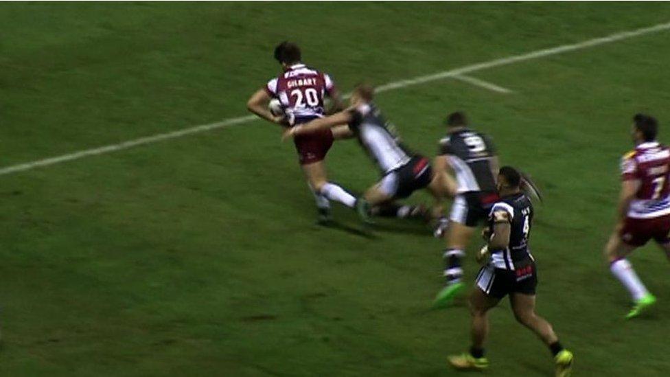 Super League: Oliver Gildart scores try of the week for Wigan