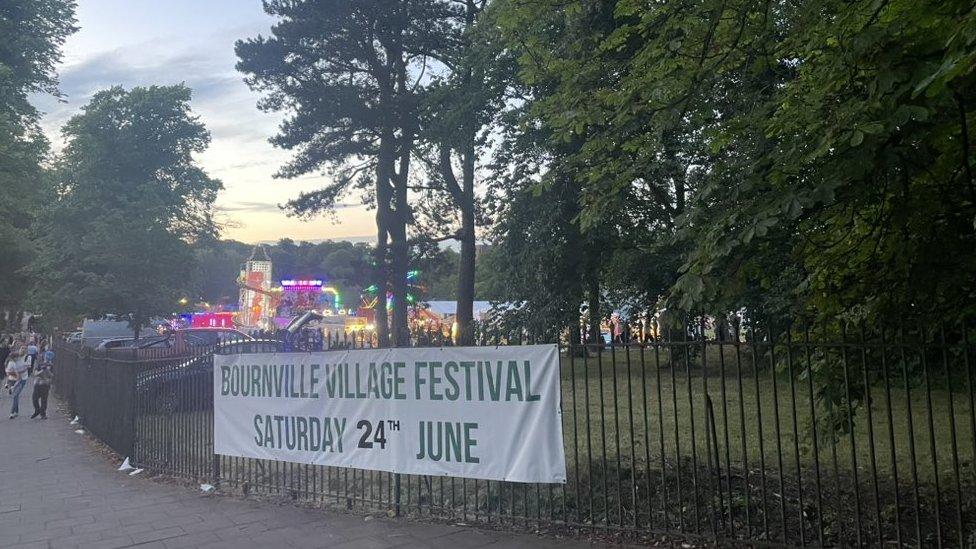 Entrance to Bournville Village Festival