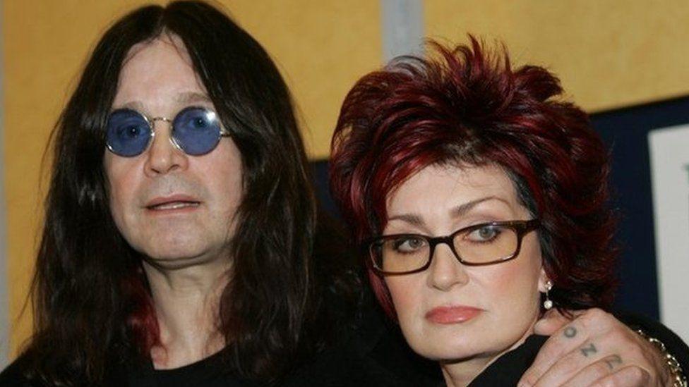Ozzy and his wife Sharon