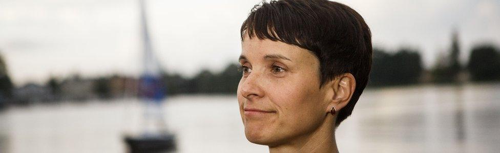 AfD leader Frauke Petry (file pic)