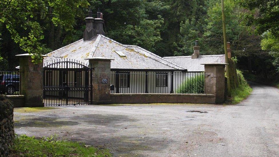 Front Lodge on Bodorgan Estate