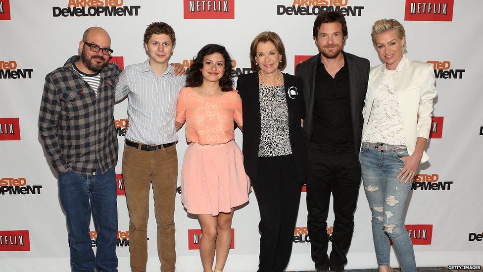 The cast of Arrested Development