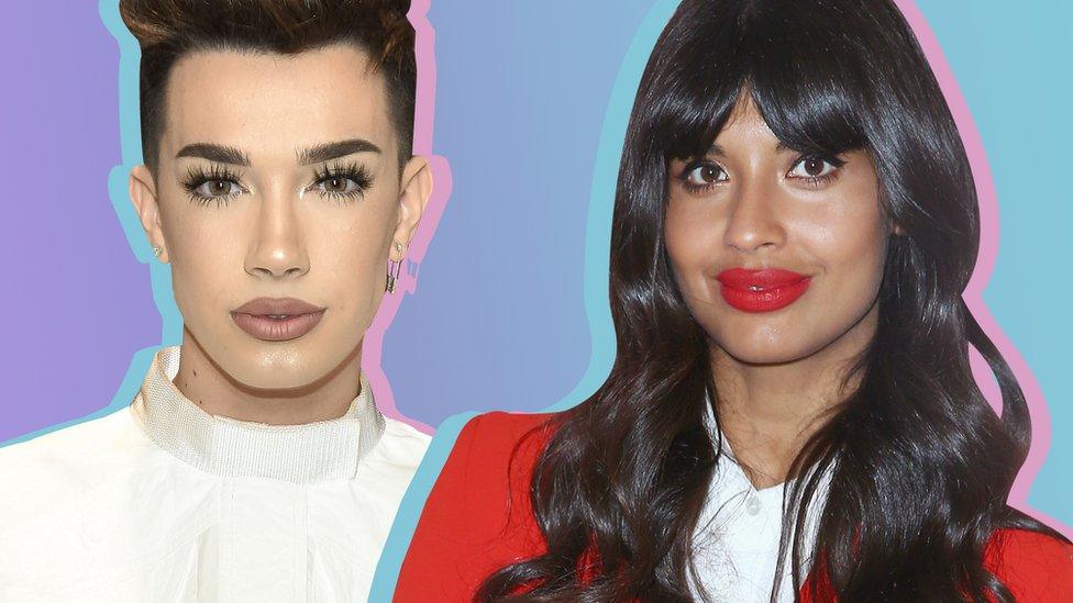 James Charles and Jameela Jamil