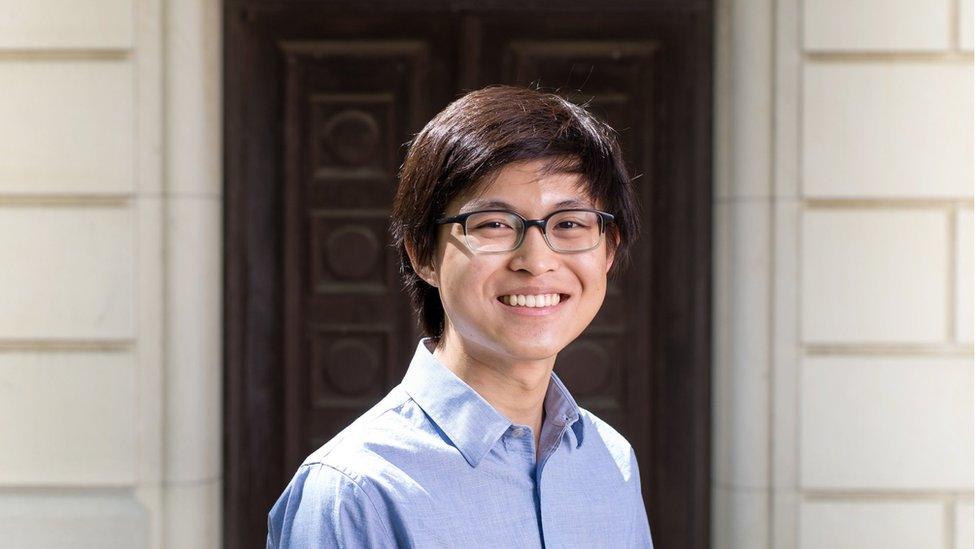 UT Austin graduate Ewin Tang